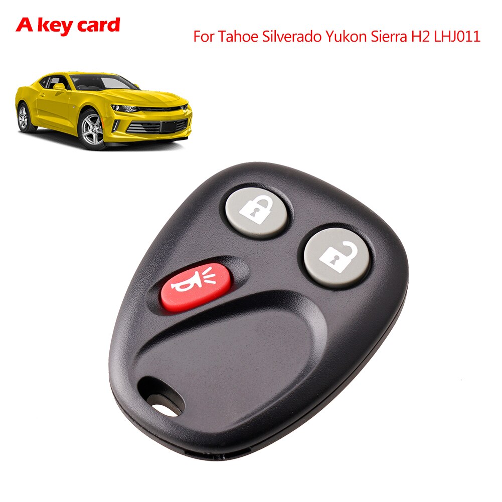 1 Pcs Afstandsbediening Smart Key Fob Voor Chevrolet Silverado 03-06 Cadillac 2003-2006 Key Case Portemonnee Huishoudster autosleutel Portemonnee