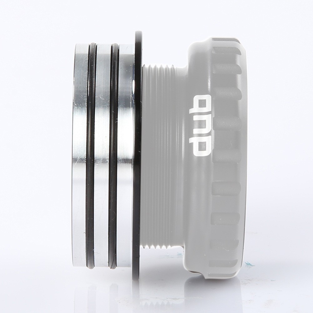 Bicycle Bottom Bracket Conversion Adapter BB30 To BSA Converter 42mm Aluminum Alloy Turn Threaded Bottom Bracket Conversion Seat