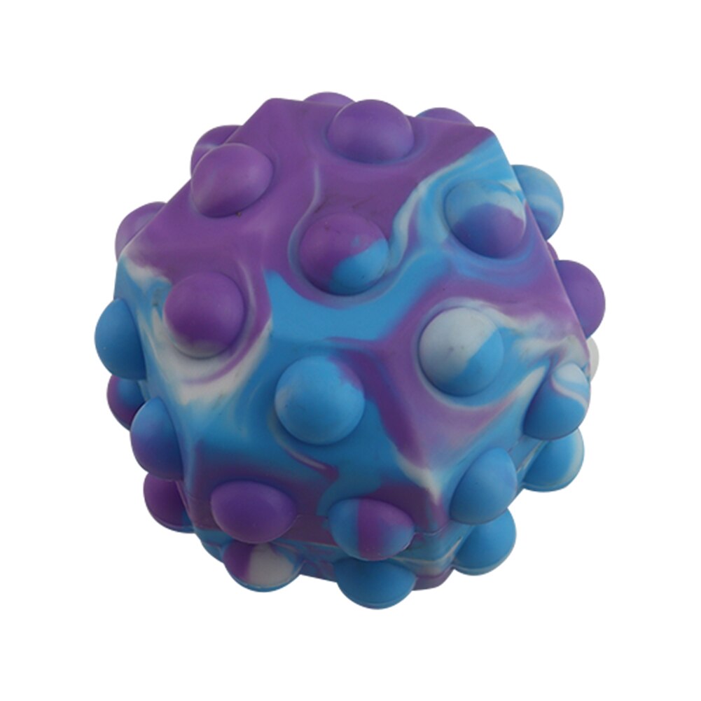 3d decompressieballen, antistresskubussen van siliconen, regenboogballen, drukballen, fidget toys, kawaii vingerdrukballen, stressverlichtende speeltjes.: 09