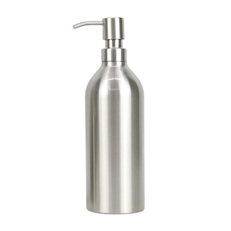 Liquid Soap Dispenser Bottle Gel Bottle 304 Stainless Steel Kitchen Bathroom Lotion Pump
