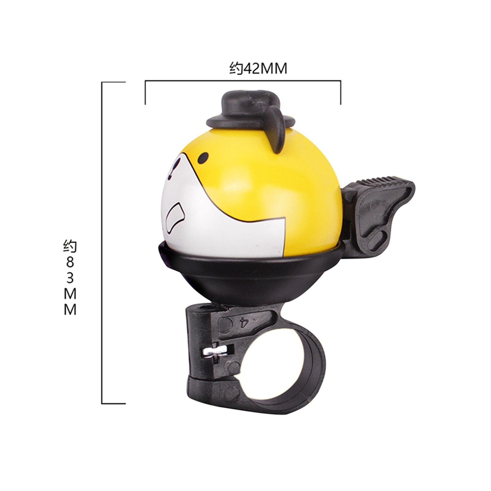 Kids Fietsbel Dier Cartoon Luid Scherpe Fietsen Ring Hoorn Fiets Waarschuwing Veiligheid Politie Sirene Fietsstuur Accessoires