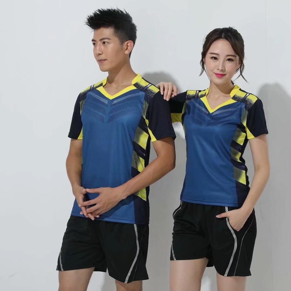 Qucik dry Badminton sports clothes can print name