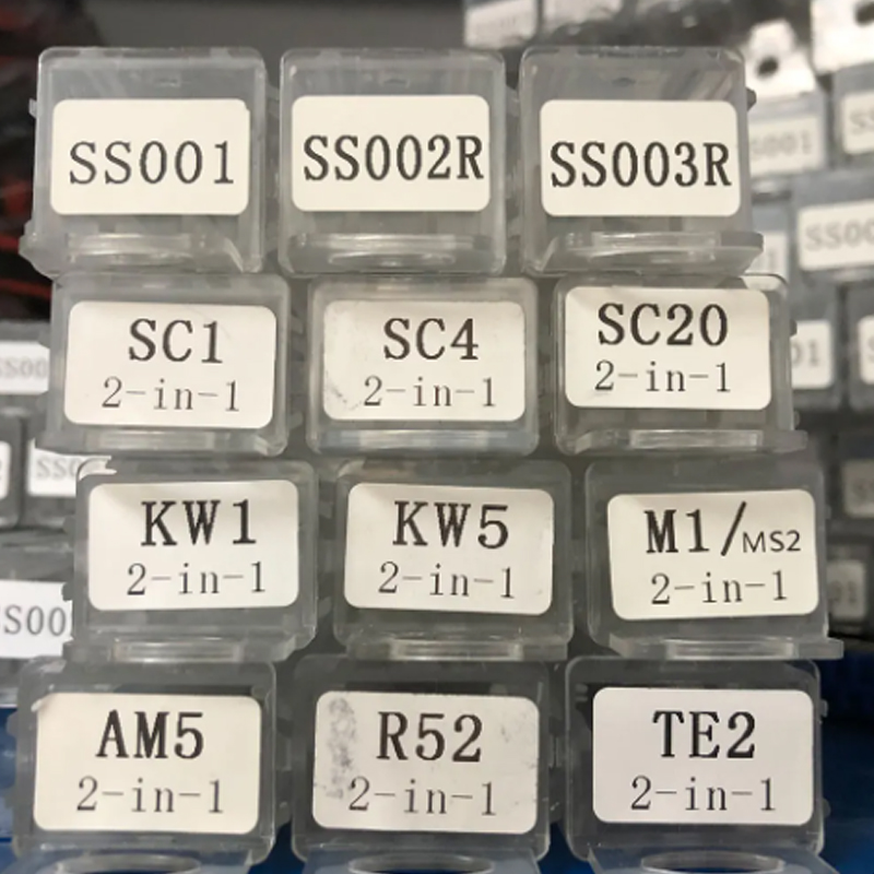 Lishi 2 en 1 outil SC4 SS001 SS002 SS002R pro R52 KW1 KW5 SC1 SC20 M1/MS2 AM5 R52L outils de serrurier pour serrures civiles de porte de maison