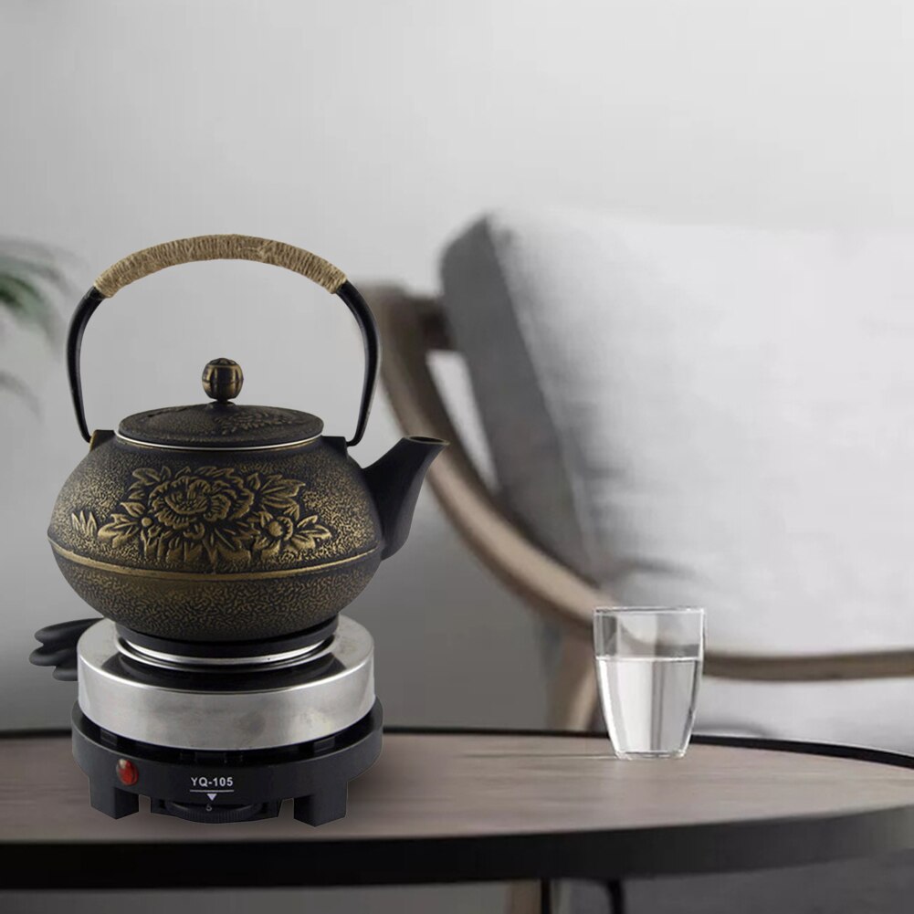 500W Electric Mini Stove Plate Multifunctional Home Office Heater 5 Temp Settings Coffee Tea Mocha Pot Heater EU US Plug