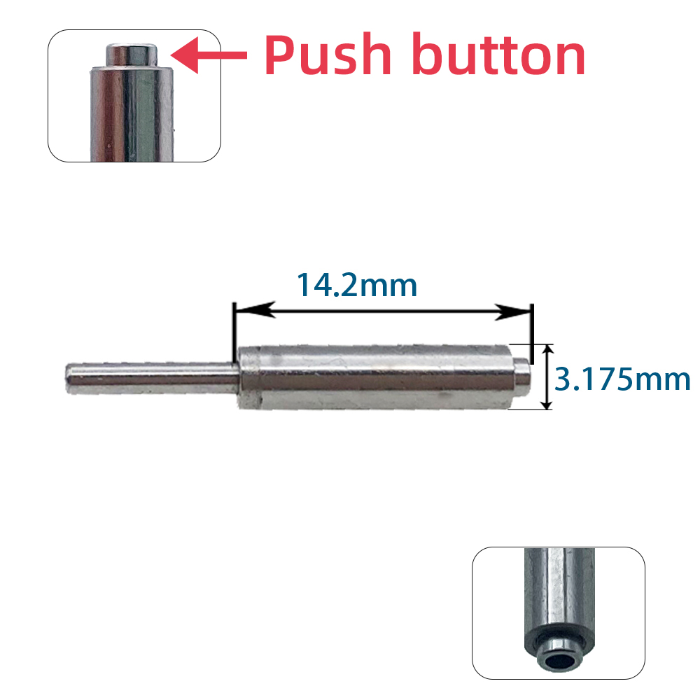 10 Stück Dental handstück Spindel welle Ersatzteile n * k kv sr bien Air Star Midwest Handstück Welle Zubehör: Silber