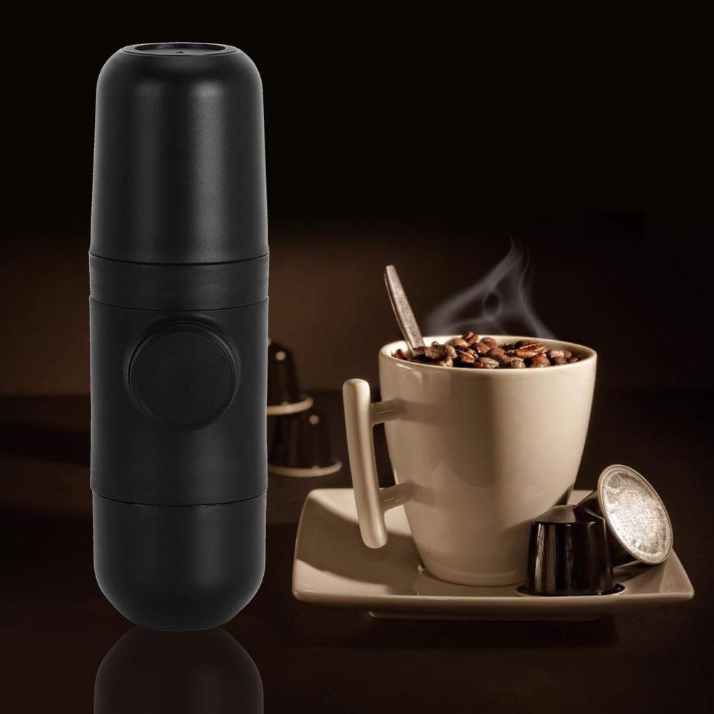 Capsule & Ground Mini Espresso Portable Coffee Maker and Cold Extraction USB Electric Coffee Powder Making Machine Outdoor