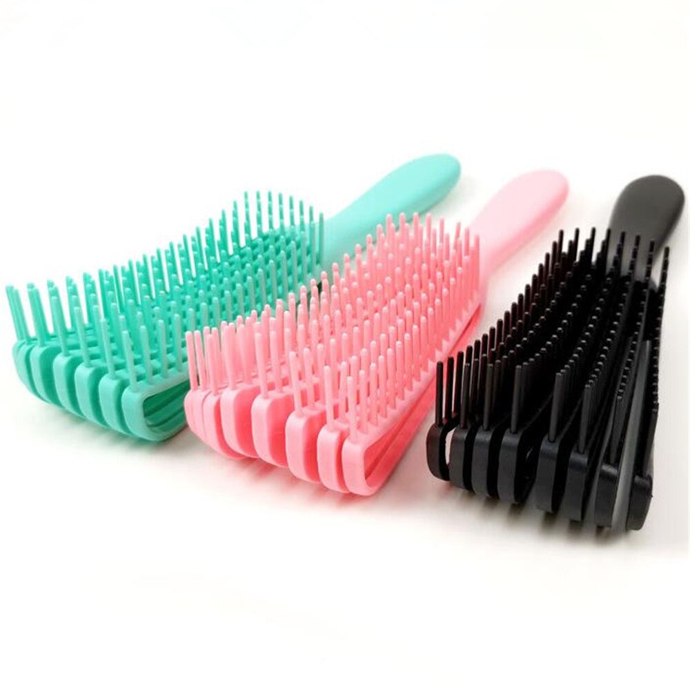 Hair Scalp Massage Comb Detangling Hair Brush Wet Curly Hair Comb Detangler for Women Men Salon Hairdressing Hair Styling Tools