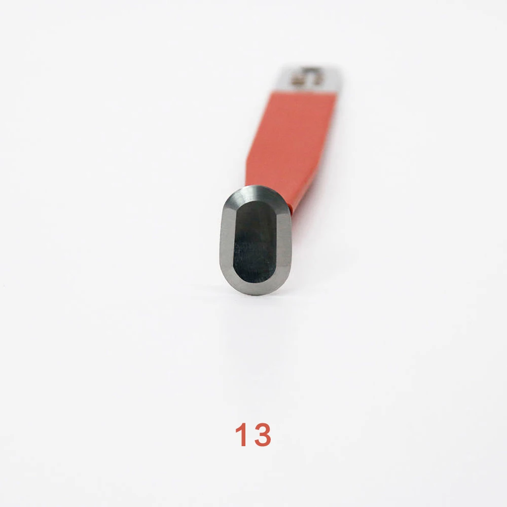 Cuchillo de acero de tungsteno, herramienta de corte de Cuchilla de recorte en blanco, resistente al desgaste, de aleación superdura, tamaño pequeño: 13