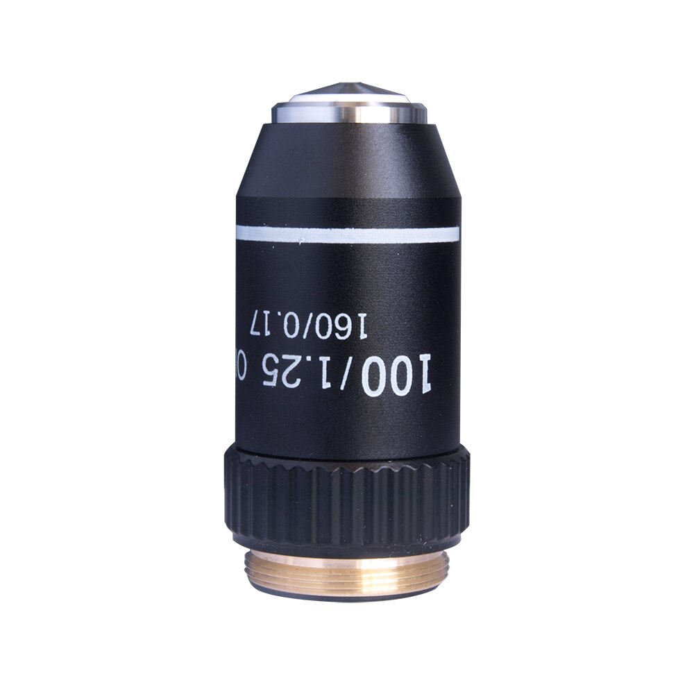 4X 10X 20X 40X 60X 100X 195 Biomicroscope System Bio-Microscope Biological Microscope Lab Laboratory Achromatic Objective Lens: 100x