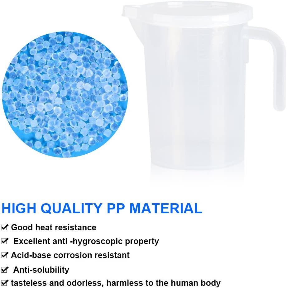 175oz Large Measuring Container Motor Oil Measuring Lawn Measuring Lye Container For Chemicals Measuring Cup