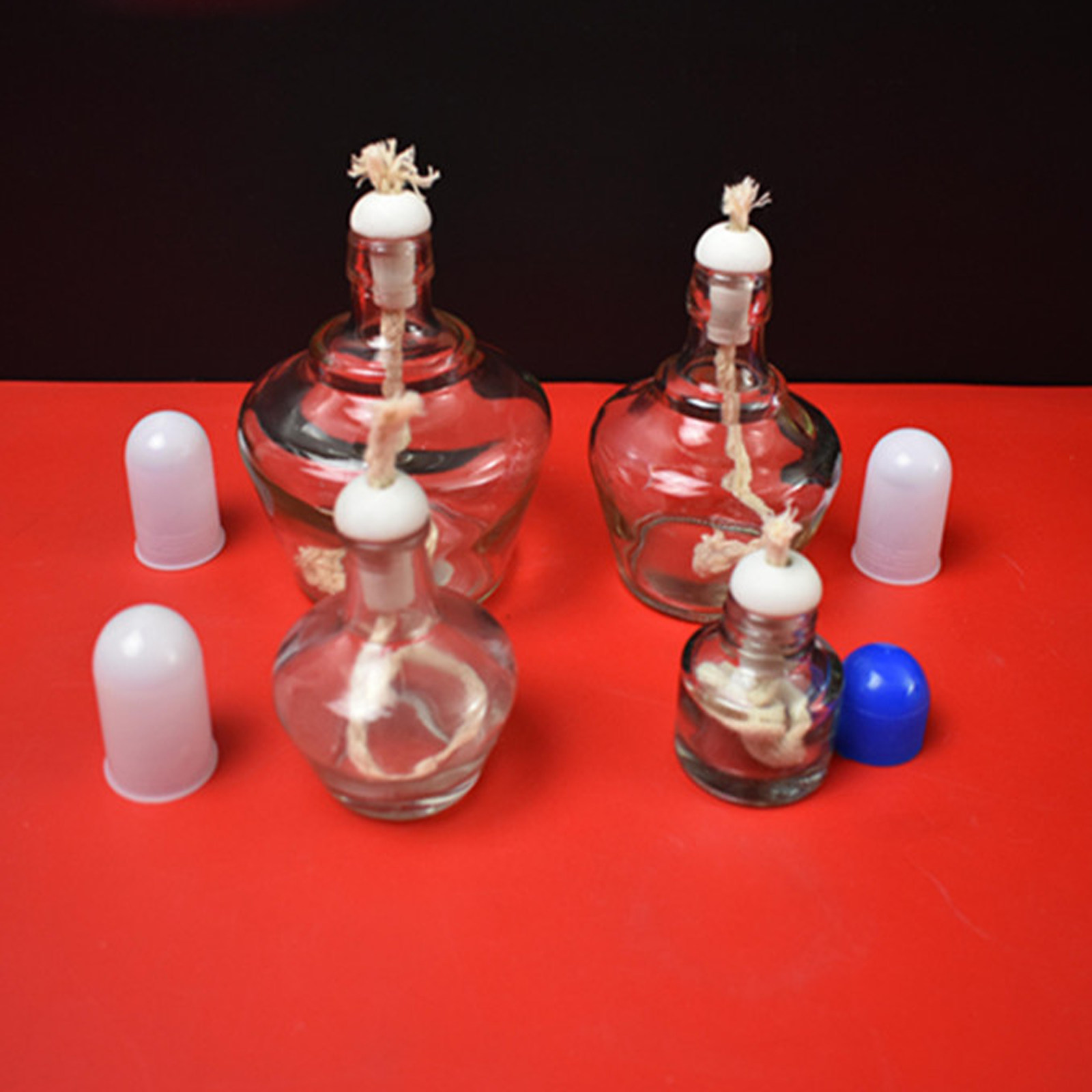 30/60/150/250ml Durable Glass Alcohol Burner Lamp Bottle Labware