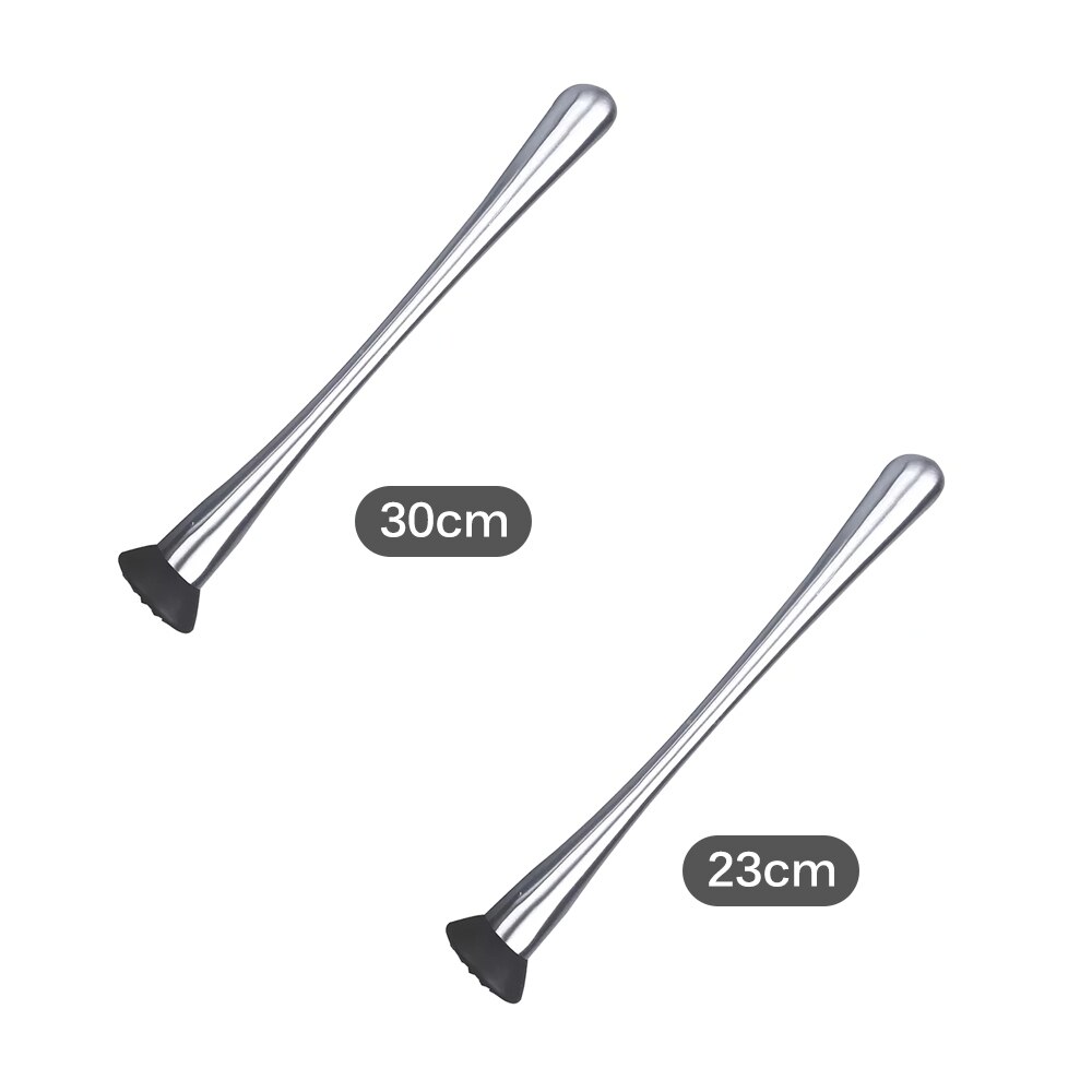 1pcs 304 Stainless Steel Crushed Ice Rod Plastic Blender Ice Crusher Lemon Cocktail Hammer Crusher Ice Rod Bar Tools