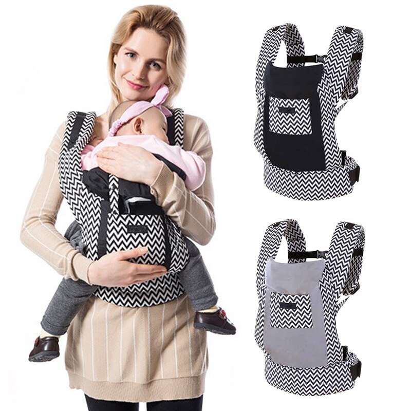shopping Real Canguru Baby Wraps ergonómico portabebés mochilas Sling Wrap algodón bebé recién nacido correa de transporte para mamá