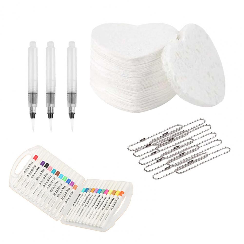 Magic Foam Texture Painting Kit 3D Drawing Magic Canvas Sponge with Water Brush Puffy Popcorn Painting Kit: Blue