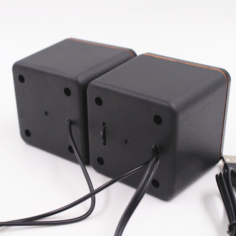 USB Mini Speaker Portable Music Player Amplifier Loudspeaker Stereo Sound Box for Computer Desktop PC Notebook