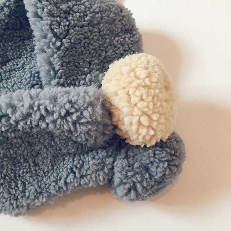 Herfst- en wintergebreide kindersjaal joker koreaanse stijl effen ringsjaal voor jongen en meisje 44