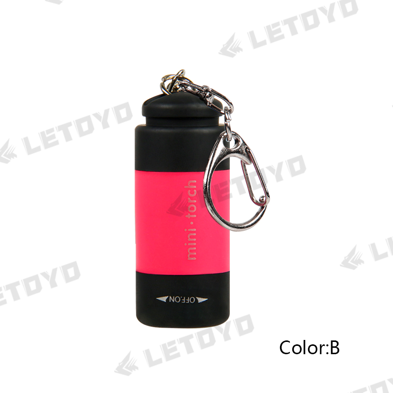 LETOYO UV USB linternas Led Mini luz portátil recargable linterna impermeable para plantilla de calamar plantilla de metal herramientas de pesca de mar: Marrón