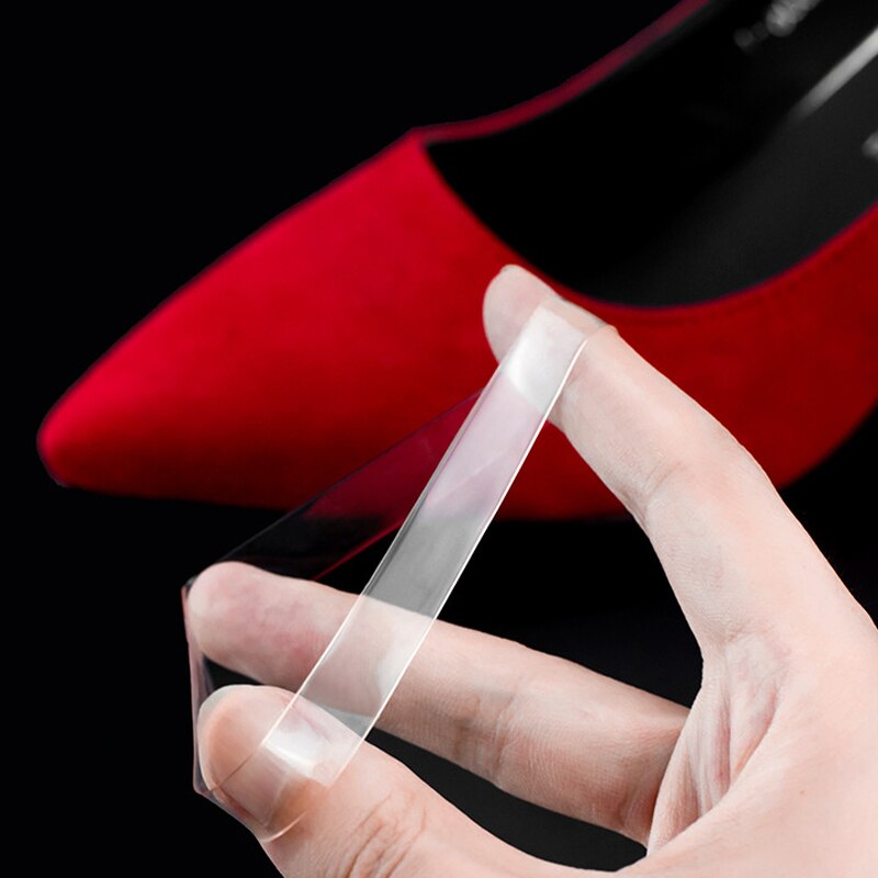 Cordones de silicona elásticos para zapatos de tacón alto, correas transparentes para zapatos de 11cm, accesorios para zapatos