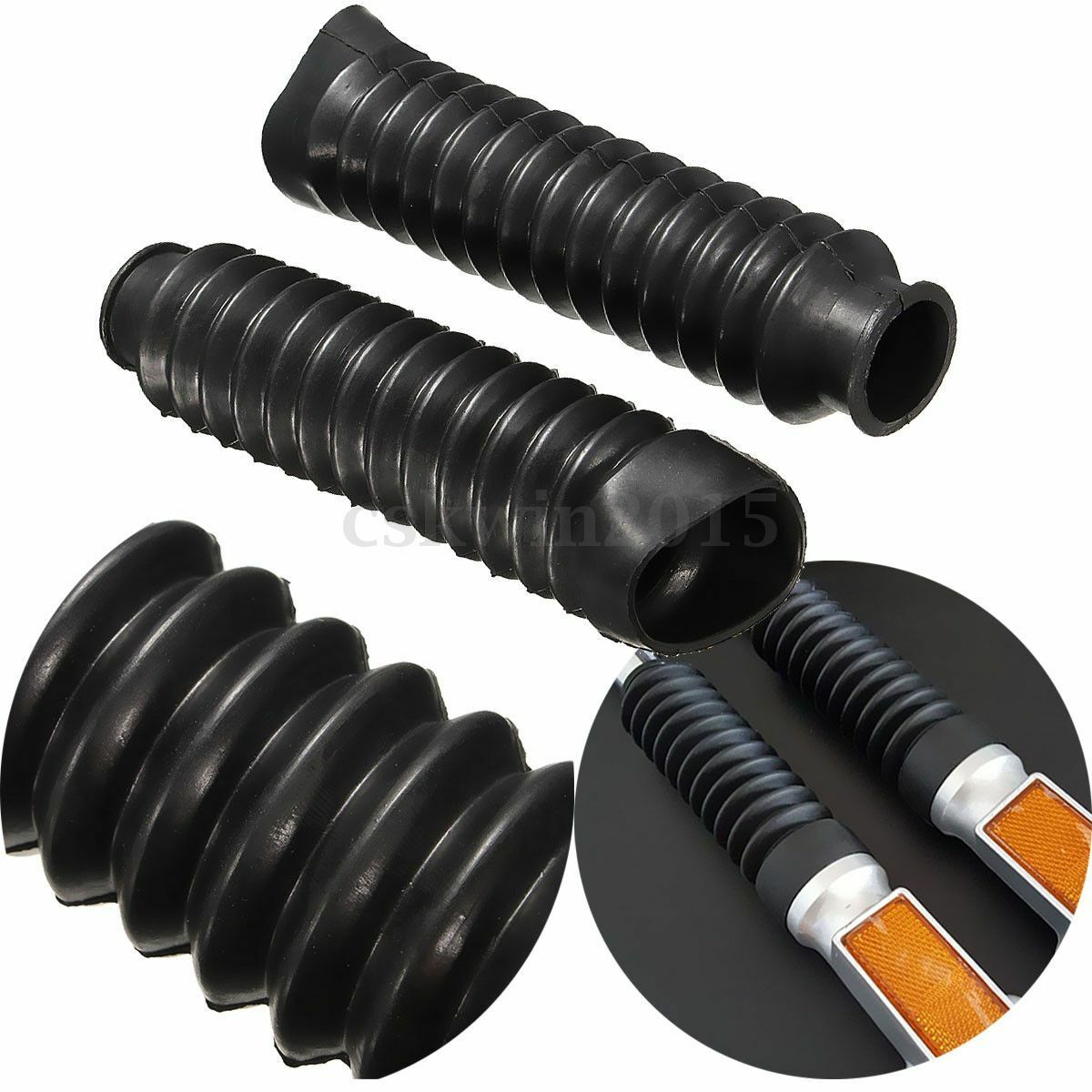 37mm gummidamasker gaffel damasker gators stövlar slitstarkt gaffelskydd damasker gators stövlar universal gators