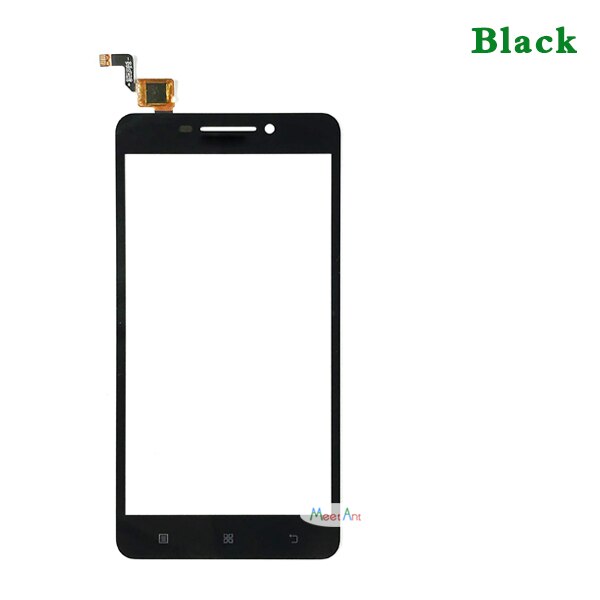 Replacement 5.0" For Lenovo A5000 Touch Screen Digitizer Sensor Outer Glass Lens Panel: Black