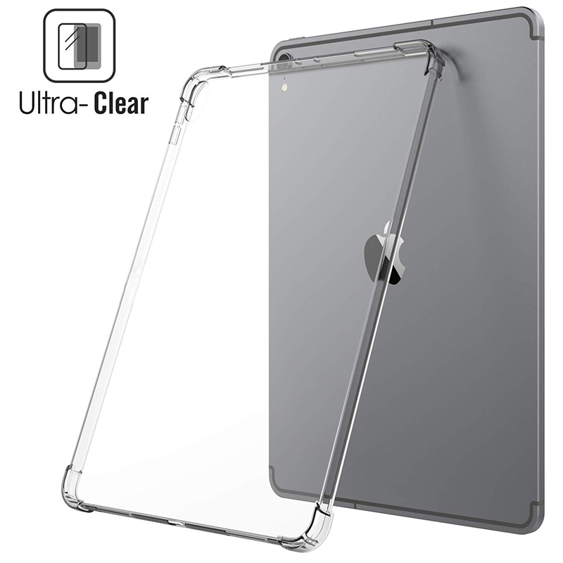 Étui en silicone pour iPad Air 10.9 ' étui Transparent Transparent souple coque arrière pour iPad Air 4 10.9'' air4 A2324 A2072