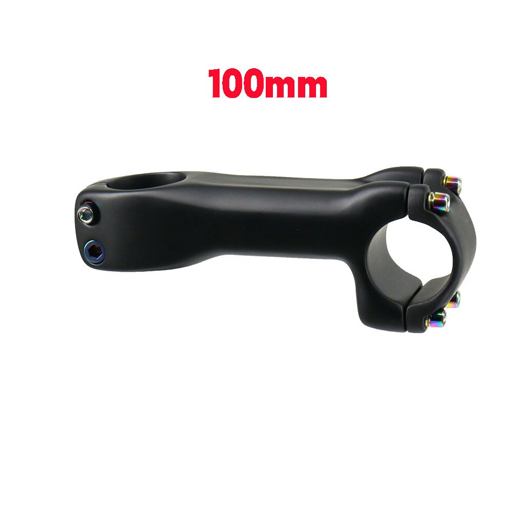 ELITA ONE Carbon Stem 60mm MTB/Road Bike Stems Carbon Faceplate Suitable for Carbon Fiber Handlebars 31.8mm: 100mm