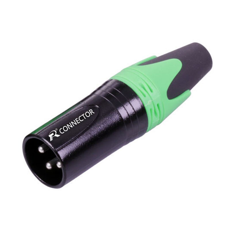 1pc nc3 mxx& nc3 fxx xlr-kontakt , 3 pinner, lodding xl hannplugg & hunnkontakt lydmikrofonkontakt til mikrofon , 7 farger tilgjengelig: 1pc grønne hanner