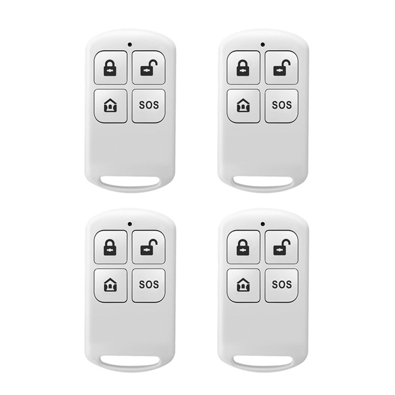 433Mhz Draadloze Afstandsbediening Detector Ev1527 Voor Op Afstand Arm/Ontwapen Huis Inbraak Alarmsysteem Voor Pg103 105 107: Lavendel