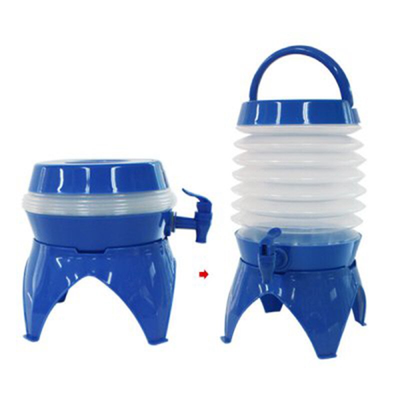3.5L/5.5L/7.5L Outdoor Waterzakken Opvouwbare Draagbare Drinken Kamp Koken Picknick Bbq Water Container Bag Carrier Auto water Tank