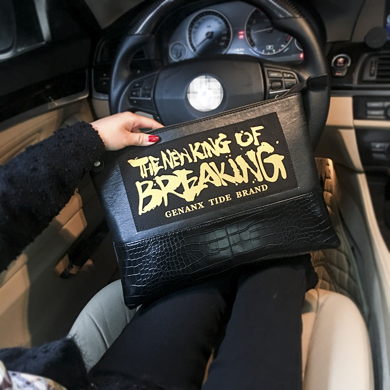 Tidog Einfache kortikale hipster mit IPAD kupplung tasche