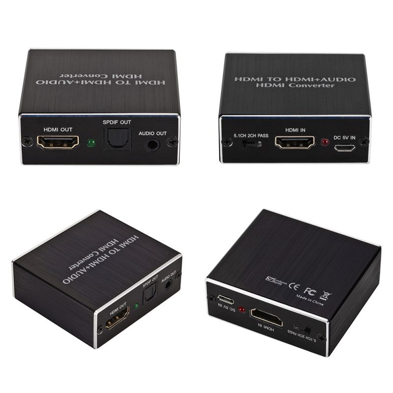 HDMI Converter Optical Audio Decoder 4K HD