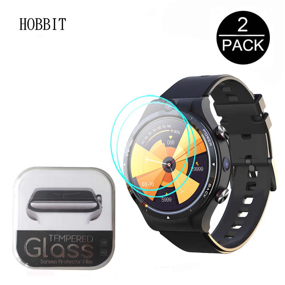 2PCS Tempered Glass For LEMFO LEM 15 12 14 L7 L6 L8 L9 LF26 SmartWatch Screen Protector Anti-Scratch Waterproof Film Guard Glass