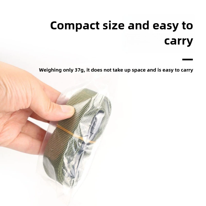 Sangles multifonctions en Nylon Durable, attache de chargement pour bagages, sangle de ceinture à cils 1.35x0.25m, Camping randonnée, boucle de ceinture de rangement du fret