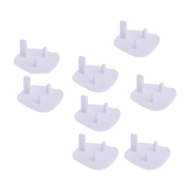 Baby Safety UK Plug Socket Covers – Mains Electrical Outlet Protectors (White)