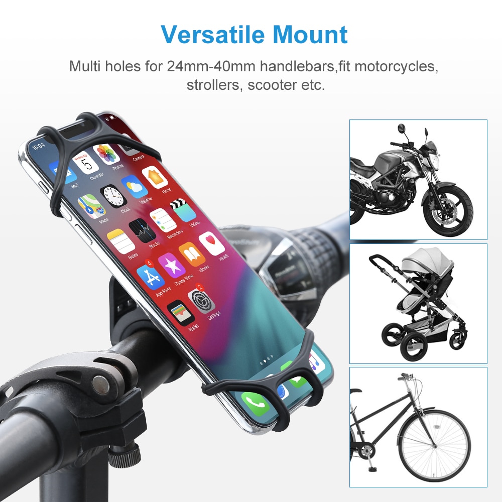 Fiets Telefoon Houder Fiets Mobiele Gsm Houder Motorfiets Suporte Celular Voor Iphone Samsung Xiaomi Gsm Houder Fiets