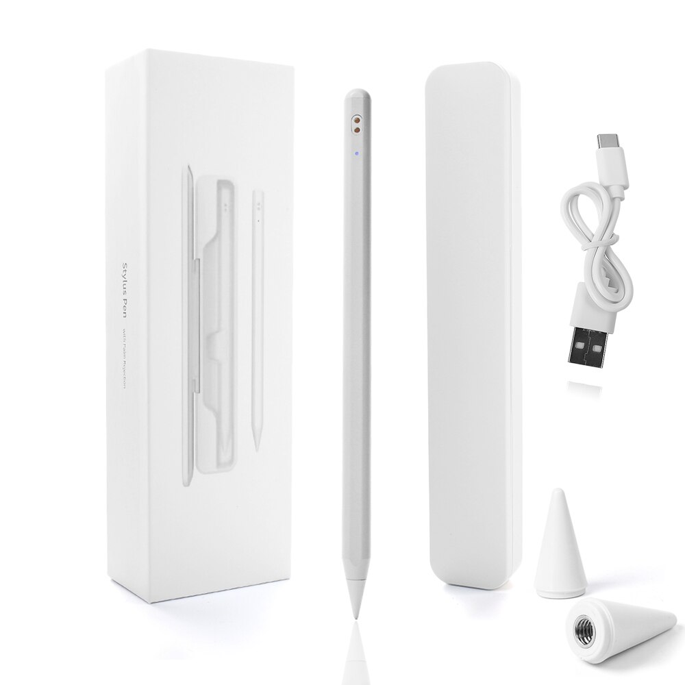 For Apple Pencil 26th Gen Stylus Pen Drawing Writing Touch Pencil For iPad Air 5 iPad Pro With Charging Box: Set A
