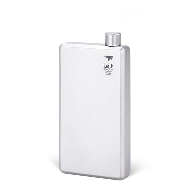 200ml Keith Pure Titanium Hip Flask Flagon Sport B... – Vicedeal