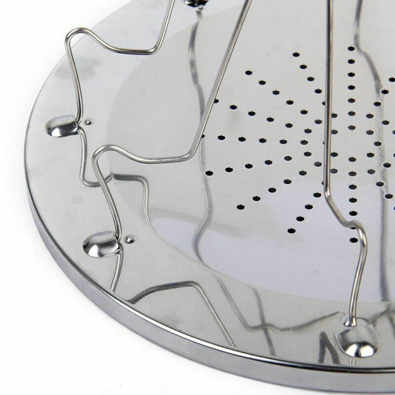 Portable Bread Toast Rack Grill Stoves Cooker Stainless Steel Outdoor Camping BBQ Toaster Tray Folding Stove Grill