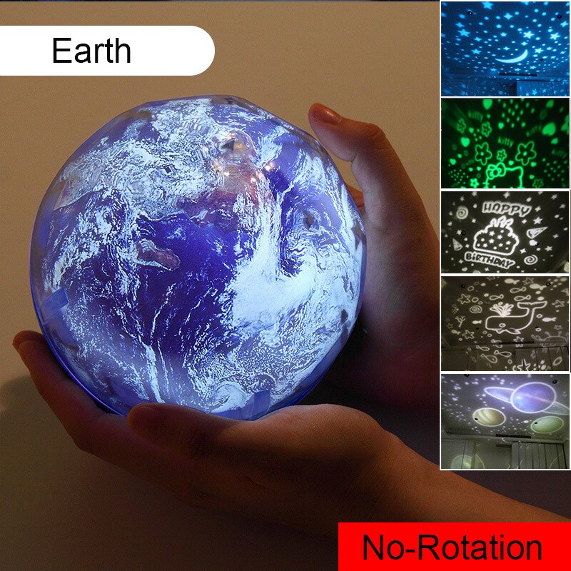 Starry Sky Nacht Licht Planet Projektor Earth Universe LED Lampe Bunte Drehen Blinkende Sterne Spielzeug Kinder Baby Weihnachten: A5