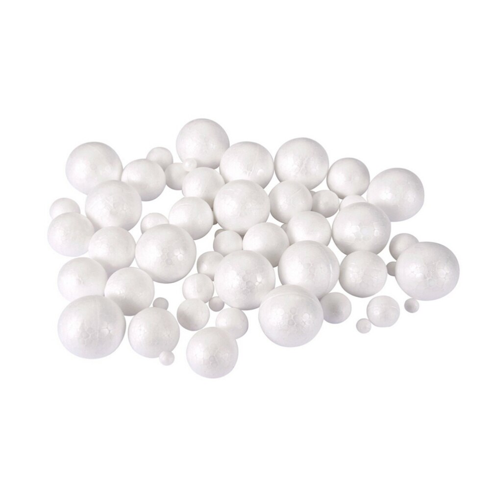10 Stukken Bal/Wit Ei/Half Star/Fruit/Hart/Ster/Bal/Sneeuwvlok Vormige styrofoam Foam Ornamenten Diy Craft Party Decoratie