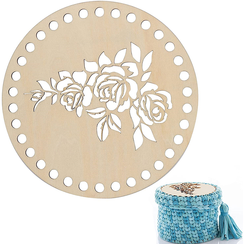 Valink Herramientas De Tejido De Cesta, 2 Placas De Madera Para Tejer