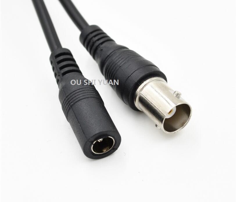 CCTV Camera Video Cable 5Pin Female BNC DC12V For CCTV AHD / CVI / TVI / CVBS Camera