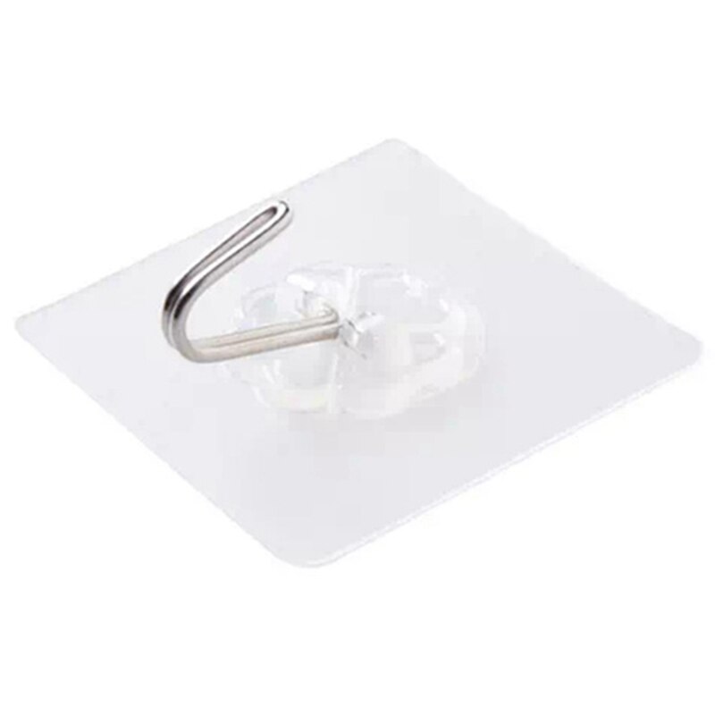 Waterdichte Heavy Duty Muur Hanger Voor Deur Badkamer En Keuken 8 Stks/set Herbruikbare Zelfklevende Haken