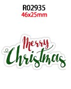 30pcs/lot Christmas Printed Resin Flatback DIY Decoration Crafts Accessories R0292 R0293 R0294: R02935