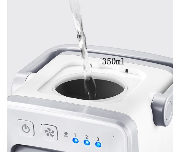 Mini Air Cooling Fan USB Reachargeable Portable Silent Three Level