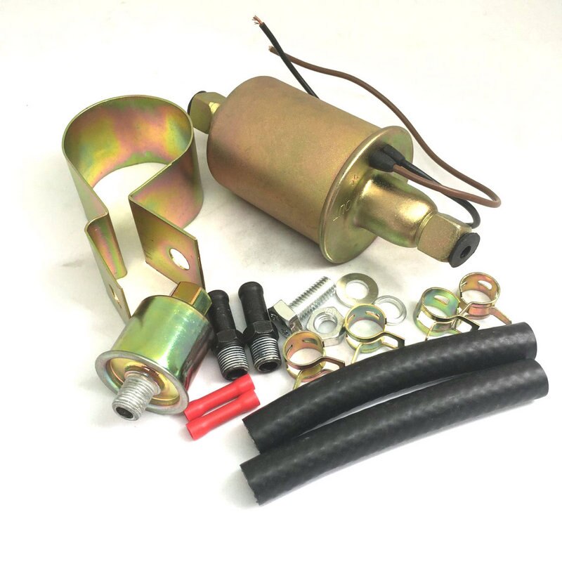 Fuel pump E8012S Universal Electric Fuel Pump Kit Pure Copper Wire