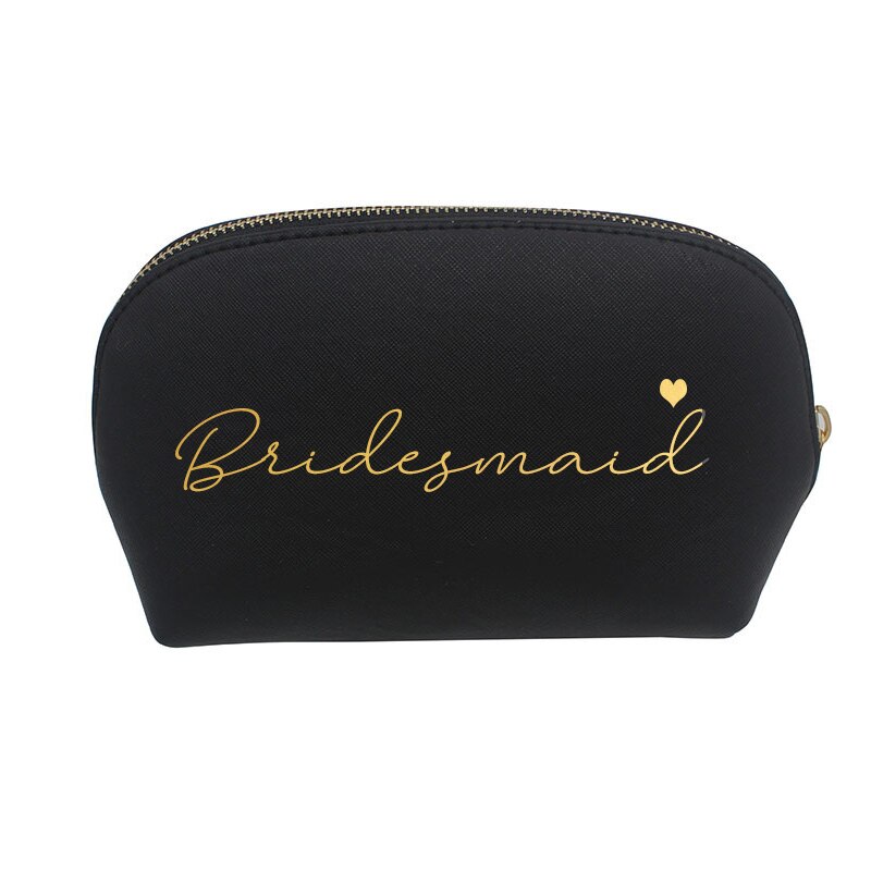 Bridesmaid Makeup Bag Cosmetic Bag Bridesmaid Box Proposal Will You Be My Bridesmaid Custom Names Bride