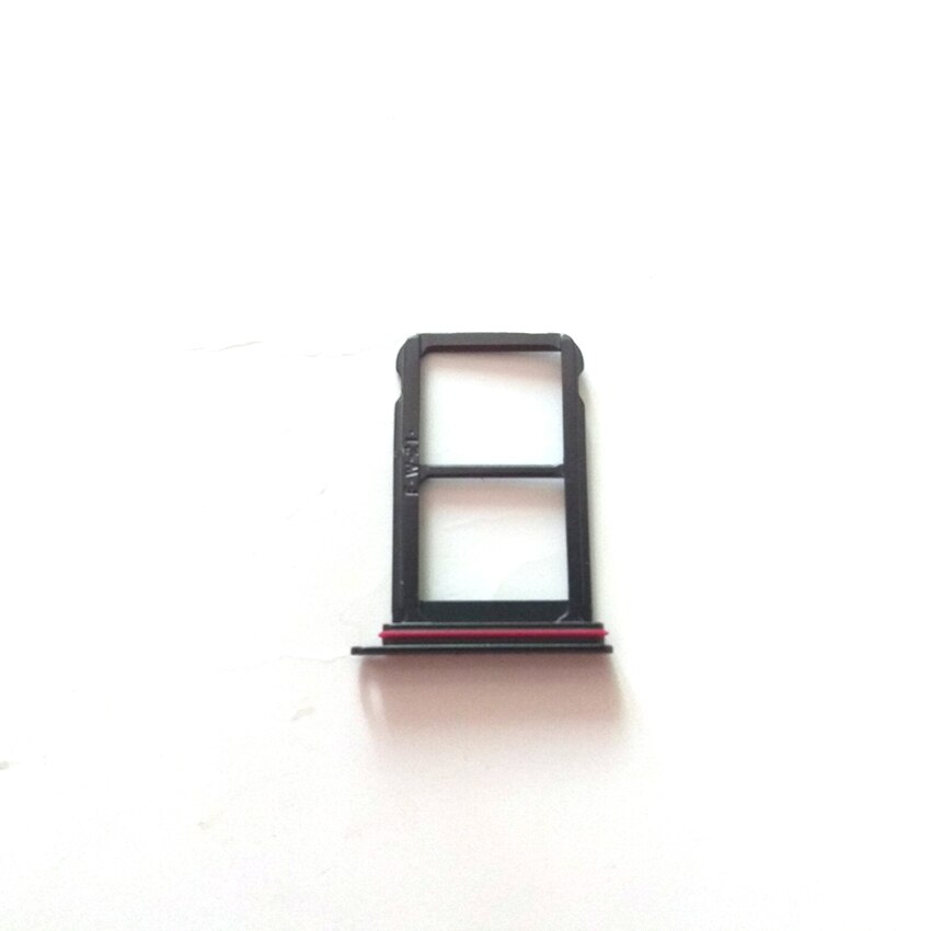 1pcs For Huawei P20 Pro SIM Card Tray Holder Slot Adapter Socket Dual SIM Replacement: black