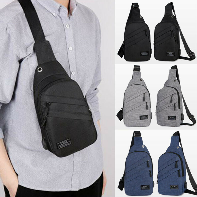 tout Style hommes femmes Nylon bandoulière épaule poitrine Cycle sac à bandoulière quotidien voyage sac à dos