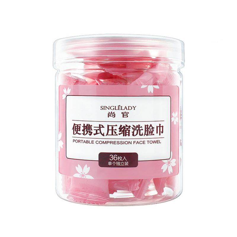 56 stk 36 stk 12 stk bærbart engangs reisehåndkle for ansiktsrengjøring hvitt håndkle
